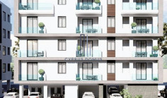 New apartment for sale with common swimming pool in Trachoni area 