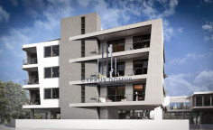 New penthouse with roof garden & swimming pool for sale in Mesa Geitonia area 
