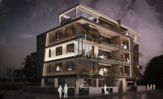 New penthouse with roof garden & swimming pool for sale in Mesa Geitonia area 