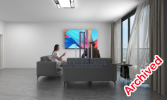 New modern penthouse with roof garden & swimming pool for sale in Mesa Geitonia 