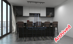 New modern penthouse with roof garden & swimming pool for sale in Mesa Geitonia 