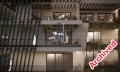 New modern penthouse with roof garden & swimming pool for sale in Mesa Geitonia 