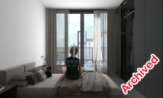New modern penthouse with roof garden & swimming pool for sale in Mesa Geitonia 