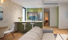 New apartment with common swimming pool in Limassol Centre area 
