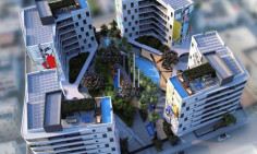 New apartment with common swimming pool in Limassol Centre area 