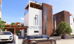 New modern villa with swimming pool & roof garden for sale in Zakaki area 