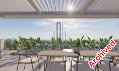 New penthouse with roof garden for sale in Kapsalos area 