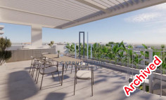 New penthouse with roof garden for sale in Kapsalos area 