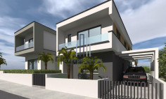 New semi-detached houses in Ypsonas area 