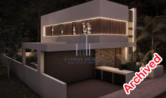 New luxury house with swimming pool in Mesa Geitonia area 