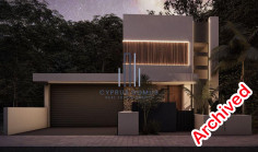 New luxury house with swimming pool in Mesa Geitonia area 