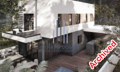 New luxury house with swimming pool in Mesa Geitonia area 