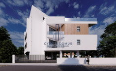 New contemporary apartment with common swimming pool for sale in Germasogeia 