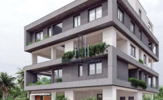 New modern design penthouse with roof garden in Zakaki area 