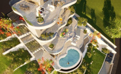 Ultra-luxury 7-level panoramic estate with private spa & gym in Agios Athanasios 