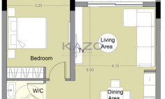 Elegant one bedroom apartment in Agios Athanasios community 