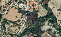 Large residential field 1208 m2 in Agios Georgios , Limassol