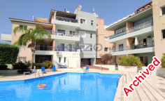 Fully furnished two bedroom apartment with communal pool in Paphos 