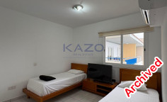 Fully furnished two bedroom apartment with communal pool in Paphos 