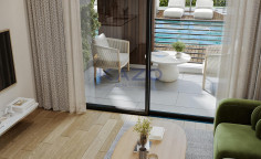 Elegant two bedroom apartment with pool and gym in Trachoni Elegant two bedroom apartment with pool and gym in Trachoni