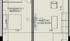 Prime top floor apartment in quiet Trachoni area 