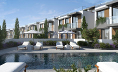 Elegant ground floor apartment with pool in Asomatos 