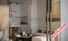 Modern studio with sea view in Omonoia 