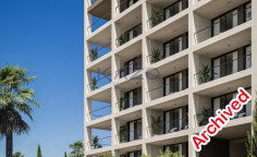 Modern studio with sea view in Omonoia 