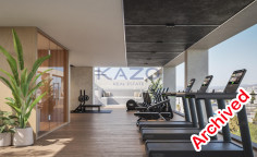 Modern studio with sea view in Omonoia 