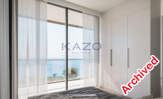 Modern studio with sea view in Omonoia 
