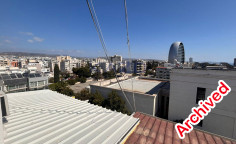 Modern furnished Neapolis apartment sea view rental 