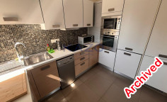 Modern furnished Neapolis apartment sea view rental 