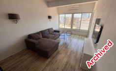 Modern furnished Neapolis apartment sea view rental 