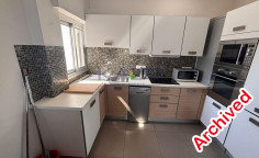 Modern furnished Neapolis apartment sea view rental 