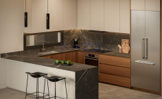 Modern three bedroom apartment in central Sotiros location 