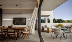 Elegant villa in quiet Livadia near the coast 