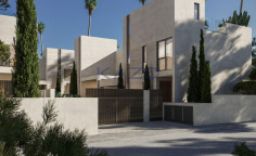 Elegant villa in quiet Livadia near the coast 