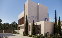 Elegant villa in quiet Livadia near the coast 