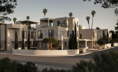 Elegant villa in quiet Livadia near the coast 