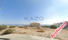 Large plot with sea view in Agios Athanasios , Limassol