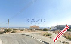 Large plot with sea view in Agios Athanasios , Limassol