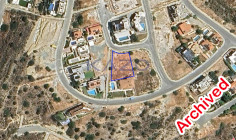 Large plot with sea view in Agios Athanasios , Limassol