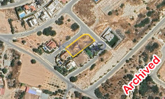 Large Mouttagiaka building plot for sale 1112m2 , Limassol