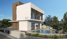 Modern Parekklisia villa with pool three bedrooms 