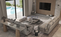 Modern Parekklisia villa with pool three bedrooms 