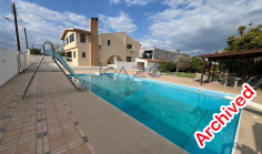 Fully furnished Zakaki house with pool six bedrooms plus office 