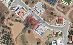 Large Parekklisia building plot for sale 778m2 with building permit , Limassol