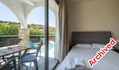Large 2 bedrooms apartment with swimming pool for sale in Latsi