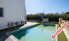 Spacious 2 bedrooms apartment with swimming pool for sale in Latsi
