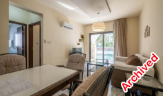 2-bedroom apartment with swimming pool in Latchi, Paphos 
